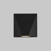 Настенный светильник LED Beekman O577WL-L5B Maytoni уличный IP54 чёрный 1 лампа, плафон чёрный в стиле современный LED