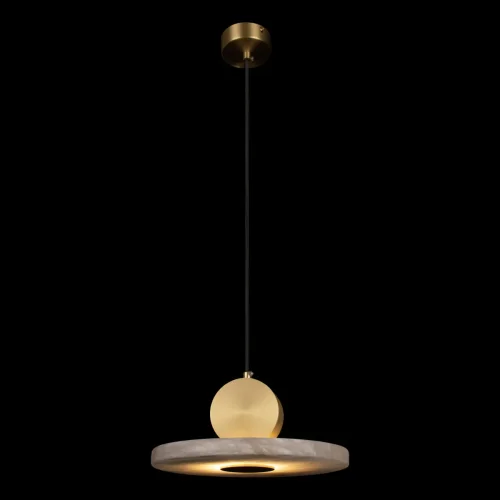Светильник подвесной LED Dolomite 10249/D LOFT IT белый бежевый 1 лампа, основание медь в стиле современный  фото 2