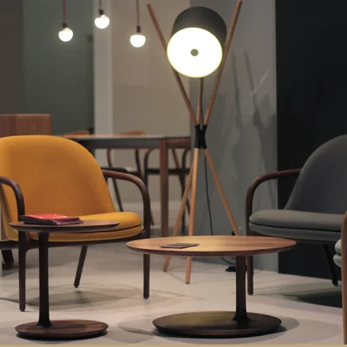 Торшер SHIFT LAMP 101411-26 ImperiumLoft чёрный на 1 лампу, основание коричневое в стиле современный фото 9