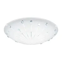 Светильник потолочный LED MARGITTA 1 96113 Eglo белый на 1 лампу, основание белое в стиле современный 