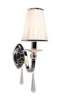 Бра Federrica LDW 1158-1 WT Lumina Deco белый 1 лампа, основание хром в стиле классический 