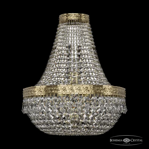 Бра 19011B/H1/35IV G Bohemia Ivele Crystal прозрачный на 4 лампы, основание золотое в стиле классический sp фото 2