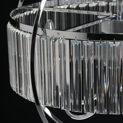 Люстра подвесная Гослар 498015805 MW-Light прозрачная на 5 ламп, основание бронзовое в стиле классический  фото 6