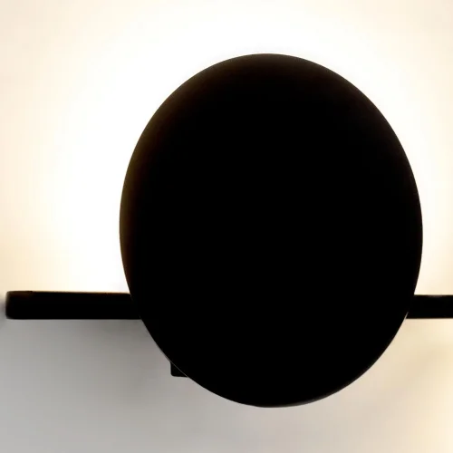 Бра LED Eris 7301 Mantra чёрный на 1 лампа, основание чёрное в стиле современный хай-тек  фото 4