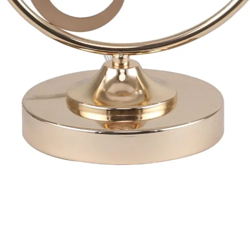 Настольная лампа Charm 2756-1T F-promo белая 1 лампа, основание золотое металл в стиле арт-деко  фото 2