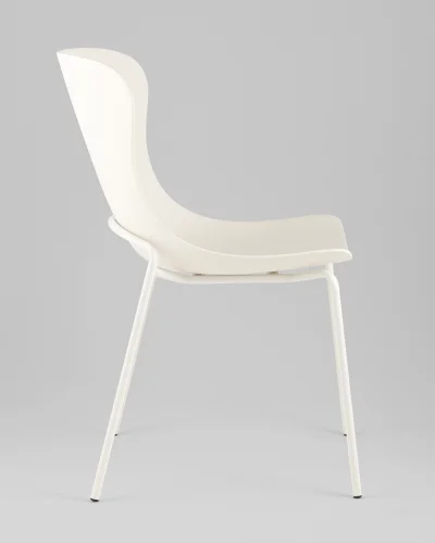 Стул Shaya, пластик молочный УТ000040182 Stool Group, молочный/пластик, ножки/металл/молочный, размеры - *835**** фото 6