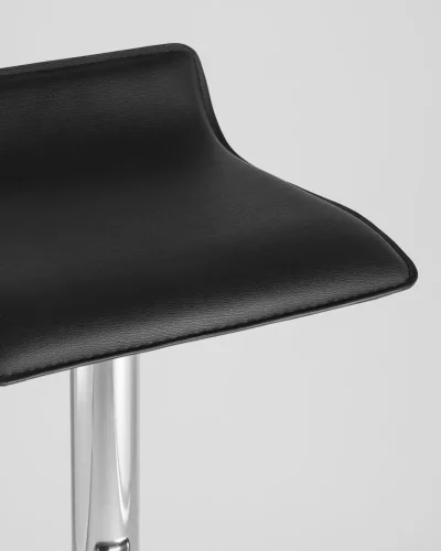 Стул барный hi-tec NEW, черный NP (набор 2 шт) УТ000038605 Stool Group, /экокожа, ножки/металл/, размеры - 630*830**** фото 8