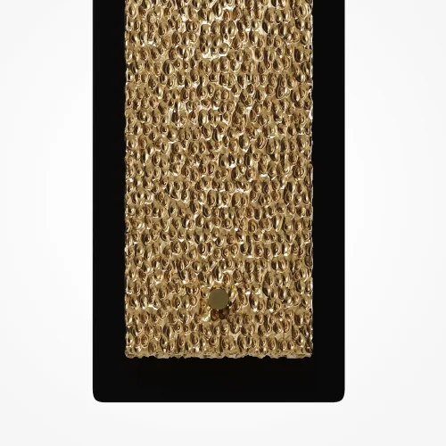 Бра LED Golthic MOD474WL-L30B3K Maytoni латунь чёрный на 1 лампу, основание латунь чёрное в стиле современный панно фото 2