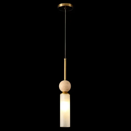 Светильник подвесной SIMPLY SP1 BRASS Crystal Lux белый на 1 лампу, основание латунь в стиле минимализм фото 5 Светильник подвесной SIMPLY SP1 BRASS Crystal Lux белый на 1 лампу, основание латунь в стиле минимализм фото 5