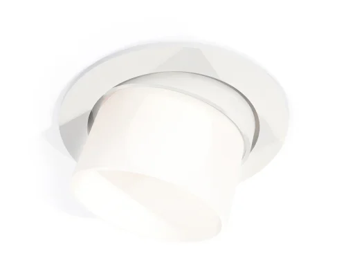 Светильник точечный Techno Spot XC XC7651085 Ambrella light белый 1 лампа, основание белое в стиле хай-тек современный круглый