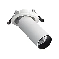 Светильник точечный LED ST759.548.07 ST-Luce на 1 лампу, основание чёрное в стиле современный трубочки