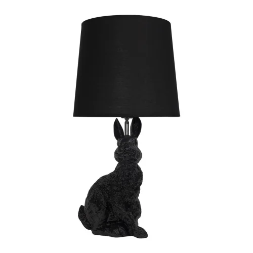 Настольная лампа Раббит (Rabbit) 10190 Black LOFT IT чёрная на 1 лампу, основание чёрное смола в стиле современный животные Настольная лампа Раббит (Rabbit) 10190 Black LOFT IT чёрная на 1 лампу, основание чёрное смола в стиле современный животные