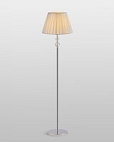 Торшер Feels V10547-1F Moderli  белый 1 лампа, основание хром в стиле современный классический
