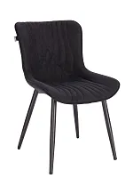 Обеденный стул Aqua Ткань Черный EP Aqua Fabric Black Everprof, чёрный/ткань, ножки//, размеры - 770*770***480*
