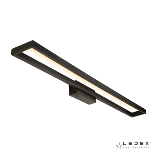 Бра LED Edge X050330 BK iLedex чёрный на 1 лампа, основание чёрное в стиле современный хай-тек  фото 2