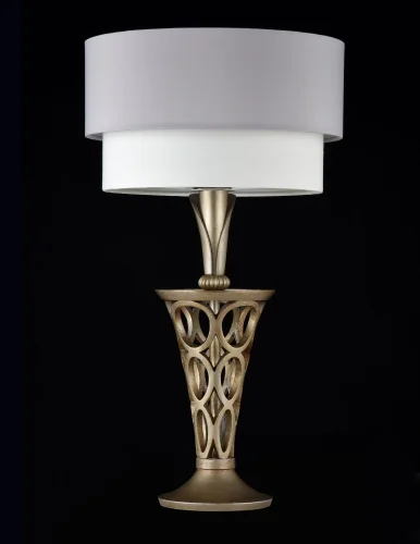 Настольная лампа Lillian H311-11-G Maytoni фиолетовая белая 1 лампа, основание золотое металл в стиле классический  фото 4