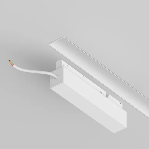 Блок питания встраиваемый 100W для Magnetic track system TRX010DR2-100W Maytoni белый в стиле для светильников серии Magnetic track system подвесной встраиваемый накладной gravity магнитная магнитный фото 2