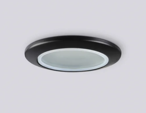 Светильник точечный IP Protect TN111 Ambrella light чёрный 1 лампа, основание чёрное в стиле хай-тек современный  фото 2