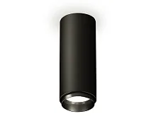 Светильник накладной Techno spot XS6343002 Ambrella light чёрный 1 лампа, основание чёрное в стиле современный круглый