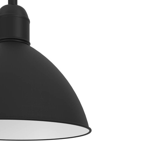 Светильник подвесной Priddy 43878 Eglo чёрный 1 лампа, основание чёрное в стиле современный  фото 3