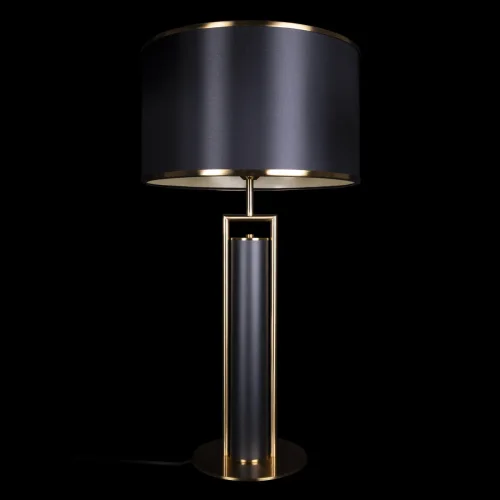 Настольная лампа Bauhaus 10286 LOFT IT чёрная 1 лампа, основание чёрное металл в стиле   фото 2