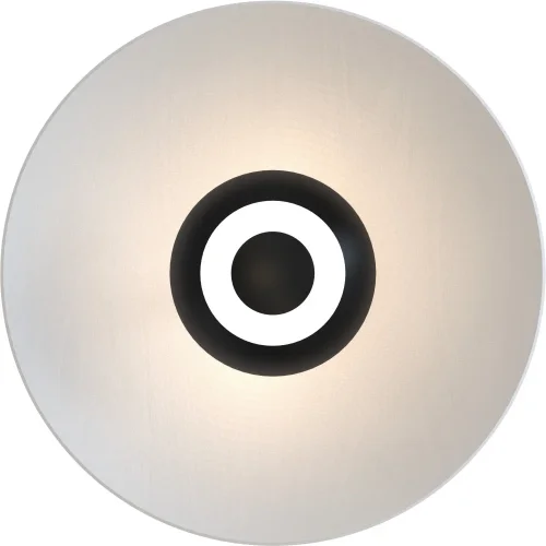 Бра LED Rueda 4287-1W Favourite белый на 1 лампу, основание чёрное в стиле современный 