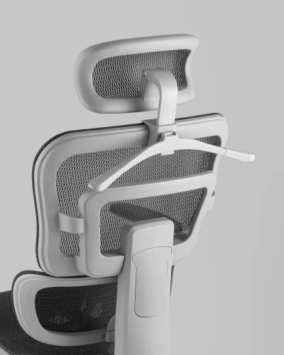 Кресло офисное TopChairs Techno Professional черный УТ000039503 Stool Group, чёрный/текстиль, ножки/металл/хром, размеры - *1270***700*720 фото 6