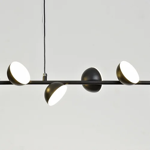 Светильник подвесной LED Adn 6418 Mantra чёрный 1 лампа, основание чёрное в стиле модерн хай-тек  фото 4