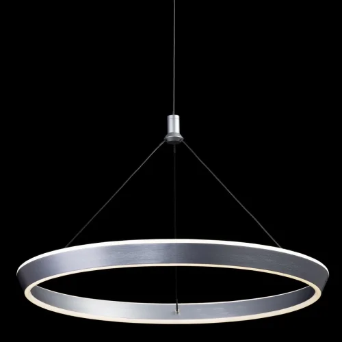 Светильник подвесной LED Tavi CL717012 Citilux серый 1 лампа, основание серое в стиле современный хай-тек  фото 5