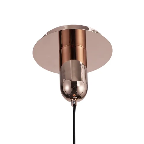 Светильник подвесной лофт JARRAS 6193 Mantra медь прозрачный 1 лампа, основание медь в стиле лофт выдувное фото 6