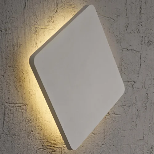 Бра LED BORA BORA C0104 Mantra Tek белый на 1 лампа, основание хром в стиле минимализм хай-тек современный  фото 4