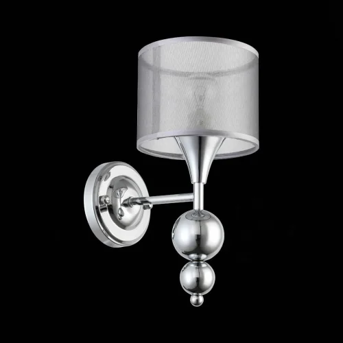 Бра Pazione SLE107101-01 Evoluce серебряный серый на 1 лампа, основание хром в стиле современный  фото 2