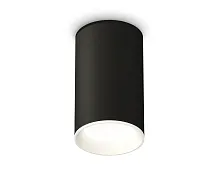 Светильник накладной Techno spot XS6323001 Ambrella light чёрный 1 лампа, основание чёрное в стиле модерн круглый