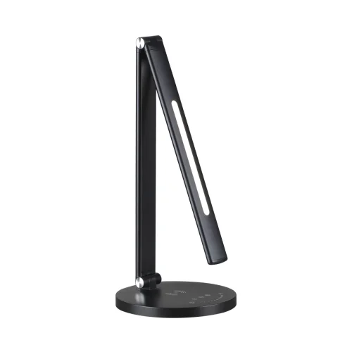 Настольная лампа LED USB Uma 4387/7TL Odeon Light чёрная 1 лампа, основание чёрное металл в стиле хай-тек беспроводная зарядка фото 3