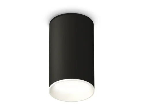 Светильник накладной Techno spot XS6323001 Ambrella light чёрный 1 лампа, основание чёрное в стиле современный круглый