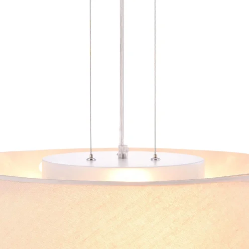 Светильник подвесной Bergamo MOD613PL-03CH Maytoni белый 3 лампы, основание хром в стиле современный  фото 3