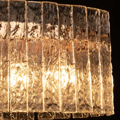 Люстра подвесная хрустальная Nevada 10297/1000 French gold LOFT IT прозрачная на 8 ламп, основание золотое в стиле современный  фото 8