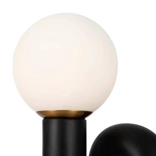 Настольная лампа Slide FR5283TL-01R Freya белая 1 лампа, основание чёрное полимер в стиле современный хай-тек  фото 2