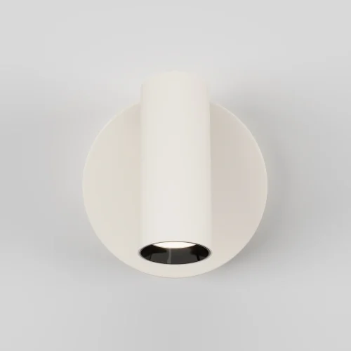 Бра с выключателем LED Twist C079WL-L3W3K Maytoni белый на 1 лампу, основание белое в стиле современный хай-тек для чтения фото 4