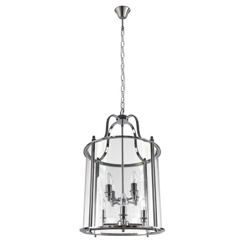 Светильник подвесной Lighthouse 10456/8 CR LOFT IT прозрачный на 8 ламп, основание хром в стиле классический арт-деко фото 5 Светильник подвесной Lighthouse 10456/8 CR LOFT IT прозрачный на 8 ламп, основание хром в стиле классический арт-деко фото 5