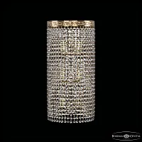 Бра 83401B/25IV-50 G R Bohemia Ivele Crystal прозрачный 6 ламп, основание золотое в стиле классика модерн r