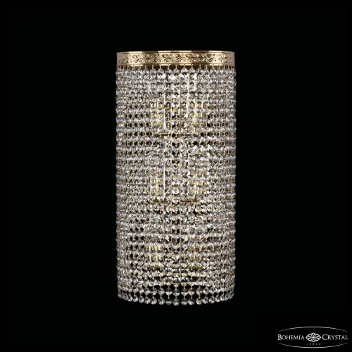 Бра 83401B/25IV-50 G R Bohemia Ivele Crystal прозрачный на 6 ламп, основание золотое в стиле современный классический r