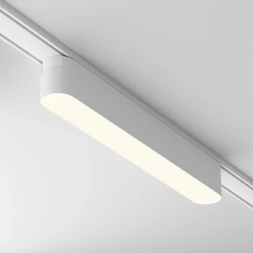 Трековый светильник LED Magnetic track system Radity TR080-1-12W3K-W Maytoni белый для шинопроводов серии Magnetic track system Radity белый