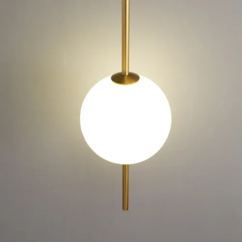 Светильник подвесной VOKE L3 219149-23 ImperiumLoft белый на 3 лампы, основание латунь в стиле современный фото 6 Светильник подвесной VOKE L3 219149-23 ImperiumLoft белый на 3 лампы, основание латунь в стиле современный фото 6