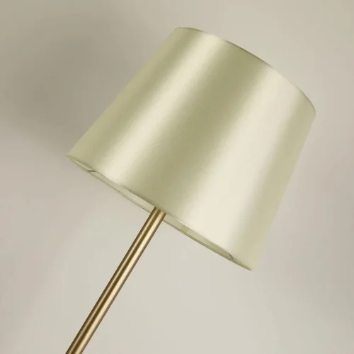 Торшер Hefestos 2945-1F F-promo  бежевый 1 лампа, основание матовое золото в стиле современный
 фото 4