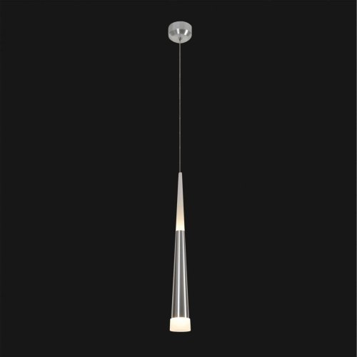 Светильник подвесной LED Вегас CL227010 Citilux белый 1 лампа, основание серое в стиле современный трубочки фото 2