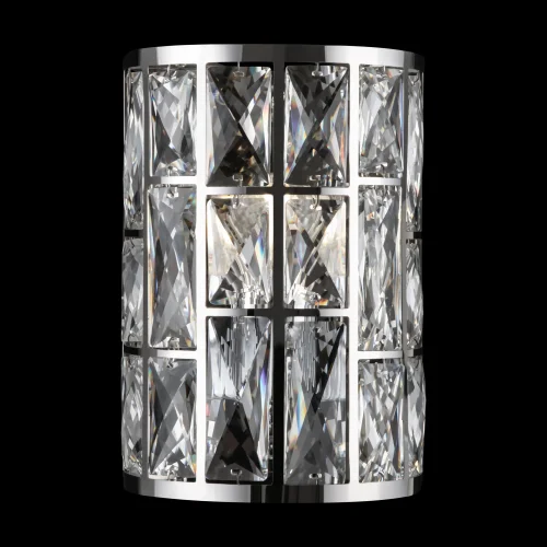 Бра Gelid MOD184-WL-01-CH Maytoni прозрачный на 1 лампу, основание хром в стиле современный фото 4