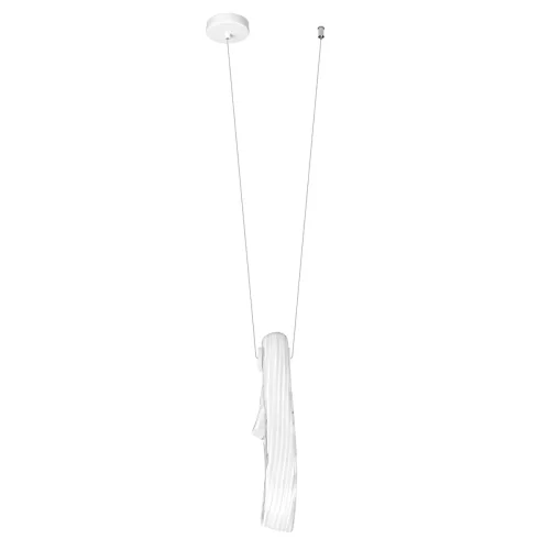Светильник подвесной LED Series 10400/1 LOFT IT белый на 1 лампу, основание белое в стиле арт-деко 