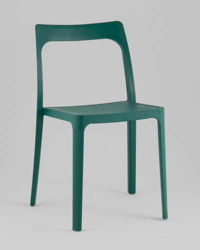 Стул Marty, пластиковый, темно-бирюзовый УТ000039193 Stool Group, /, ножки/пластик/морская волна, размеры - *767***505*500