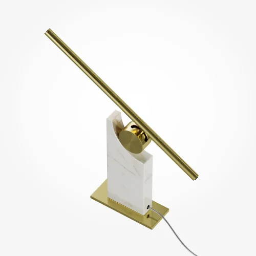 Настольная лампа LED Monumento MOD467TL-L9BS3K Maytoni латунь на 1 лампу, основание латунь металл в стиле современный фото 5